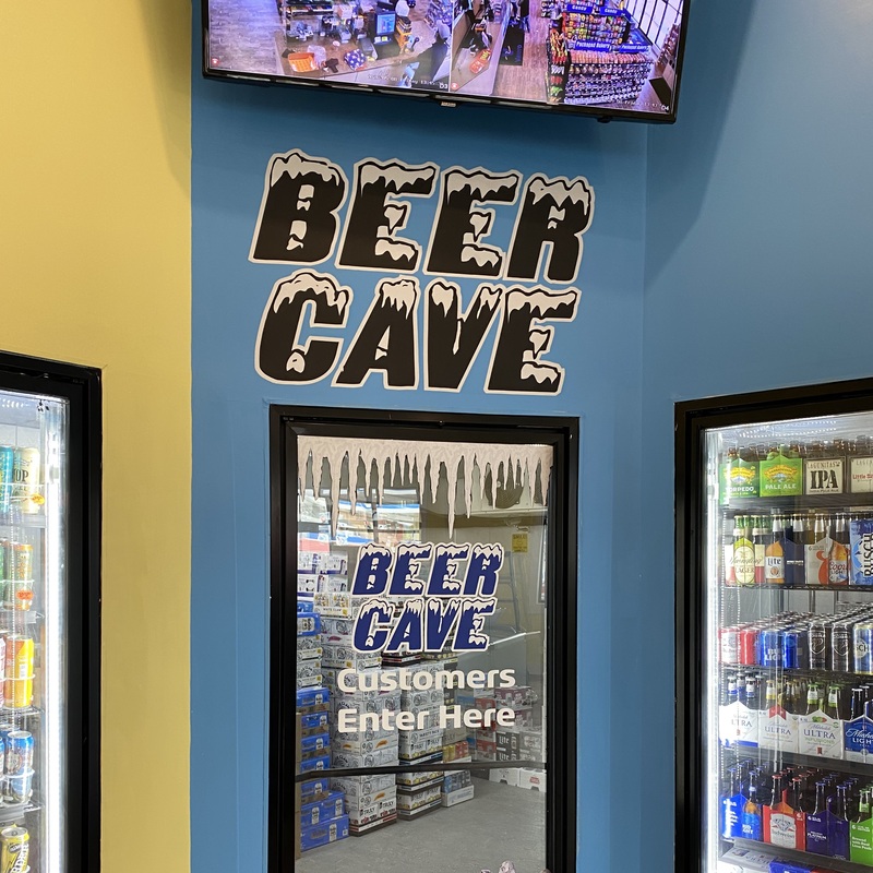 Convenience Store Interior and Exterior Signage