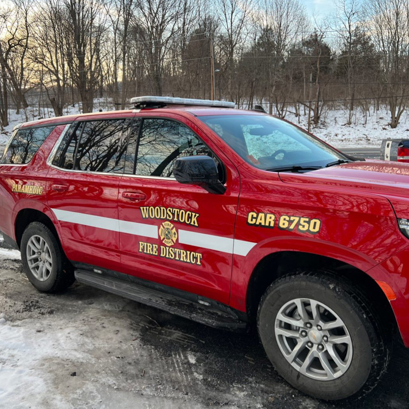 Woodstock Fire Paramedic Car